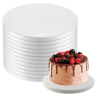 3Pcs Thick Cake Board Multi Layer Round Cake Drums Base for Wedding Birthday Party Cake Display Decor Christmas DIY Baking Tools