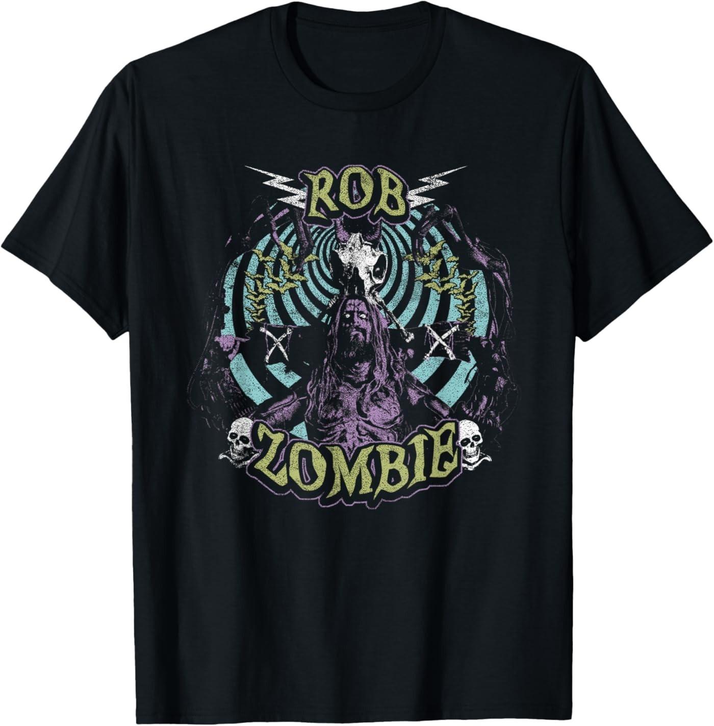 Rob Zombie Fall Spiral T-Shirt S разноцветный