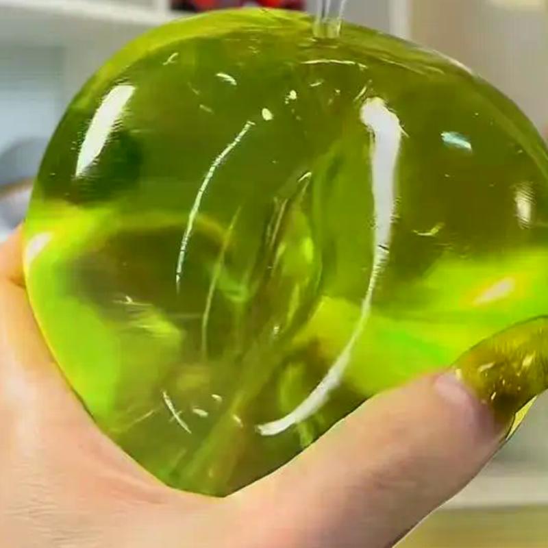 Combat Stress And Anger With This Green Apple Squeeze Toy, Effective Fidget Item For Friends.