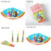 Super Mario Themed Birthday Party Supplies Complete With Joyful Decorations And Tablecloth