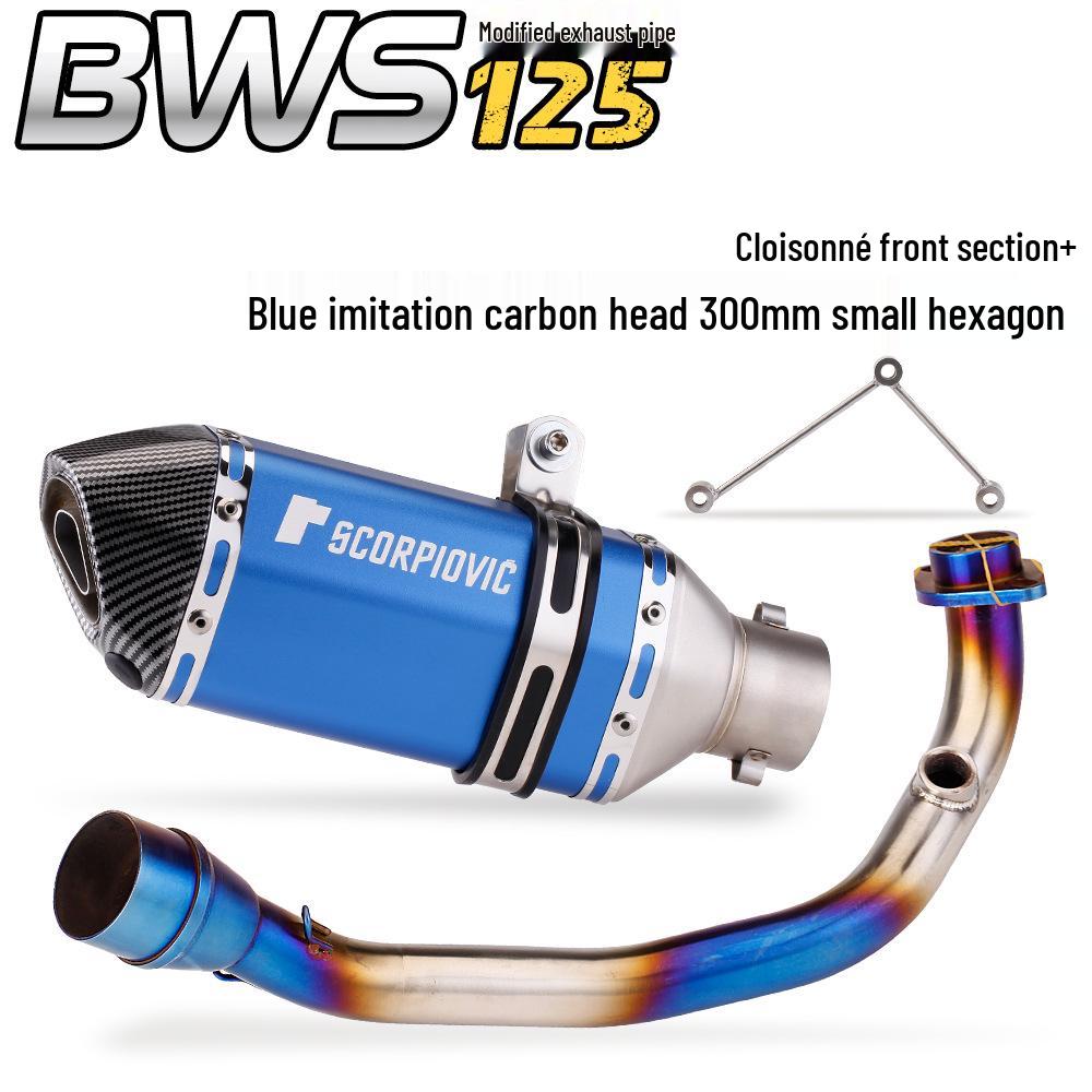 Exhaust Pipe Mod Kit for 1st-3rd Gen Cygnus BWS125 Moped