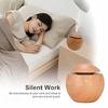 Wooden Cool Mist Humidifiers Essential Oil Diffuser Aroma Air Humidifier with Colorful Change for Car, Office, Babies, Humidifiers for Home, Air H