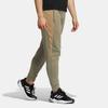 Adidas Colorblock Elastic Waist Joggers Men Bottoms Brown HN8988