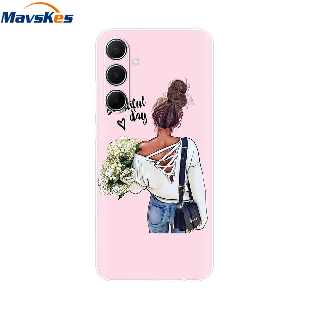 Clear Silicon Case For Samsung Galaxy M54 5G Case SM-M546B Soft Phone Cover For Samsung M54 GalaxyM54 M 54 Protective Shell Para