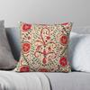 Kermina Suzani Uzbekistan Embroidery Square Pillowcase Polyester Linen Velvet Pattern Decor Throw Pillow Case Room Cushion Case