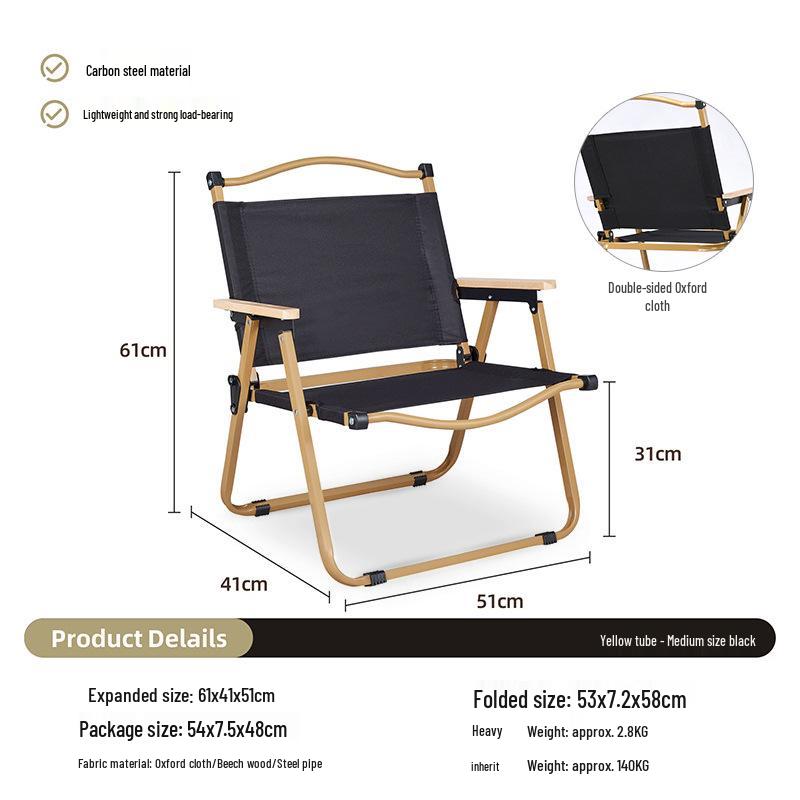 Kermit Outdoor Folding Aluminum Alloy Camping Chair
