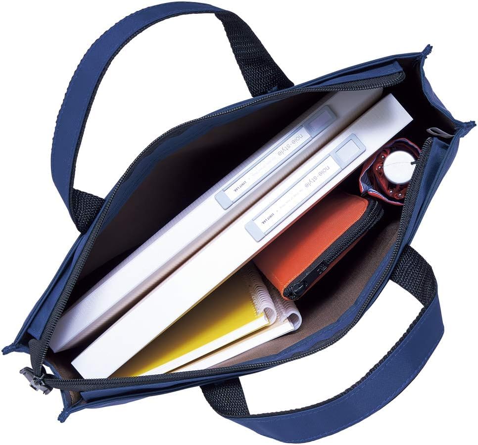 LIHIT LAB Pen Flat Case, Type, Indigo, A7652-11