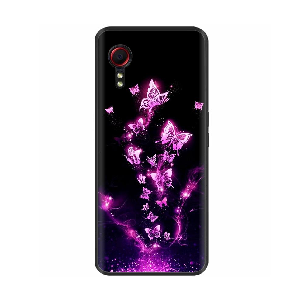 Per Samsung Galaxy Xcover 7 Custodia Morbida Liscia Silicone Liquido Cartoon Guscio Telefono Per Samsung XCover7 Cover Posteriori Protettive in TPU