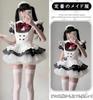 [KALAOK] Maid Outfit with Petticoat 5-Piece Set Lolita Dress Apron Maid Cafe School Festival Event Black M