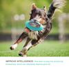 Flying Saucer Dog Game Flying Discs Toys Cat Chew Leaking Slow Food Feeder Ball Puppy IQ Training Toy Anti Choke Puzzle Dogs Funny Interactive Toys