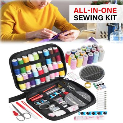 Sewing Kits DIY Multi-Function Sewing Box Set For Hand Quilting Stitching Embroidery Thread Sewing Accessories 10/67/86Pcs-Set Sewing Tools Kits