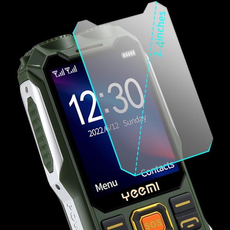 YEEMI Q8-1 LTE 4G მობილური ტელეფონი ორმაგი სიმ ბარათი ორმაგი ფანარი ერთი დაწკაპუნებით SOS Mp3 Mp4 FM 8M დიდი ღილაკების ზოლი მობილური ტელეფონი