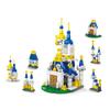 6 IN 1 City Engineering Car Police Truck Mech Dinosaur Building Blocks Tank Helicopter Bricks Fire Fighting Set Toys for Children