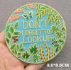 Love Nature Patch Magic Mushroom Embroidery Patches For Clothing Diy Iron-On Stickers Appliques Flowers Stripes