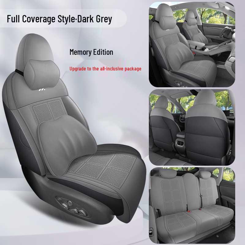 ZEEKR LS6 Seat Covers: New Perforated Leather Cushions for 2023/26 Models