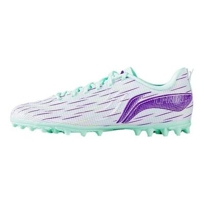 Li Ning Barnes Fotball Speed Shadow MG Komfortable Allsidige Mote Fritid Utendørs Fotballsko Barnes Fotballsko Ultrafiolett YKGU024-1