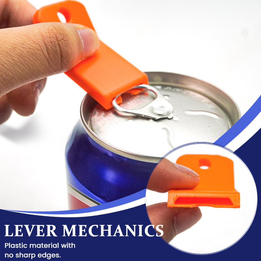 Personalized Creative And Portable Beverage Can Opener To Finger Nails