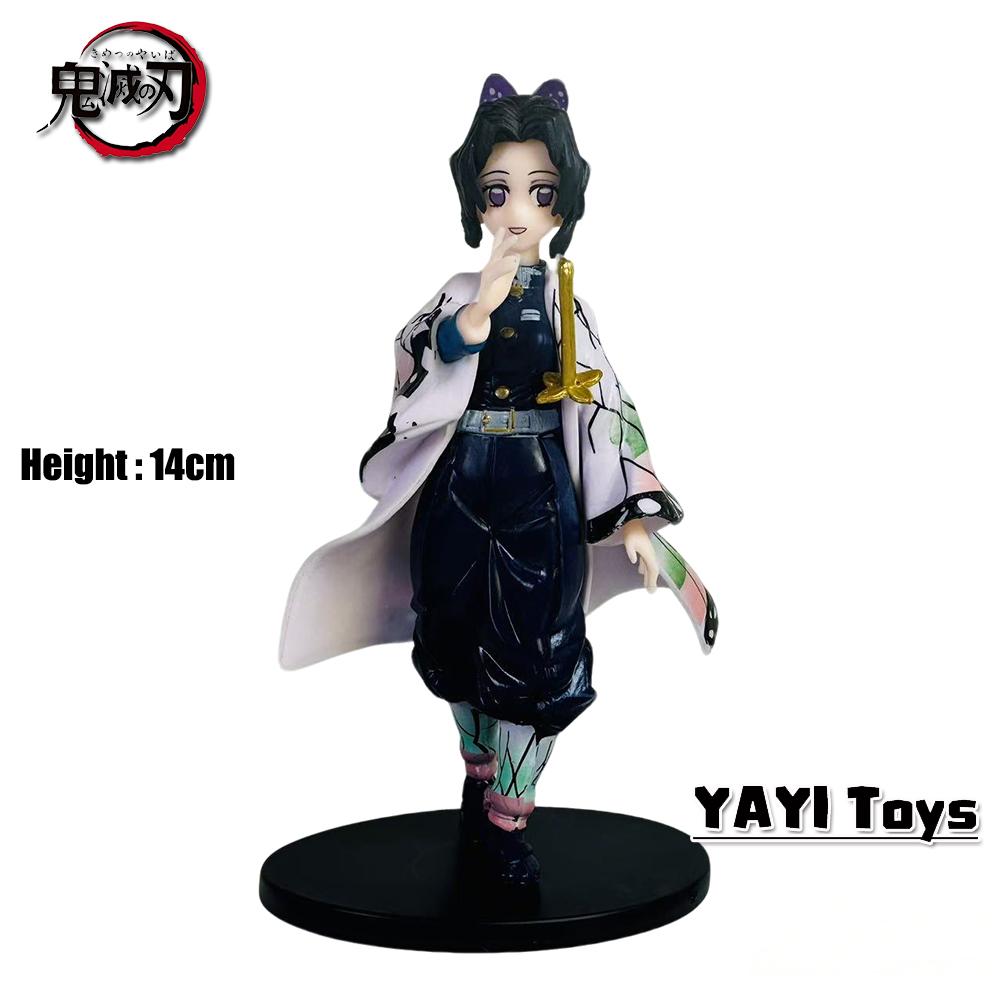 Hot Anime Model Demon Slayer Kimetsu No Yaiba Doll Tanjiro Nezuko Zenitsu Figurine Inosuke Warrior Action Figure Figure Toys Premium Quality