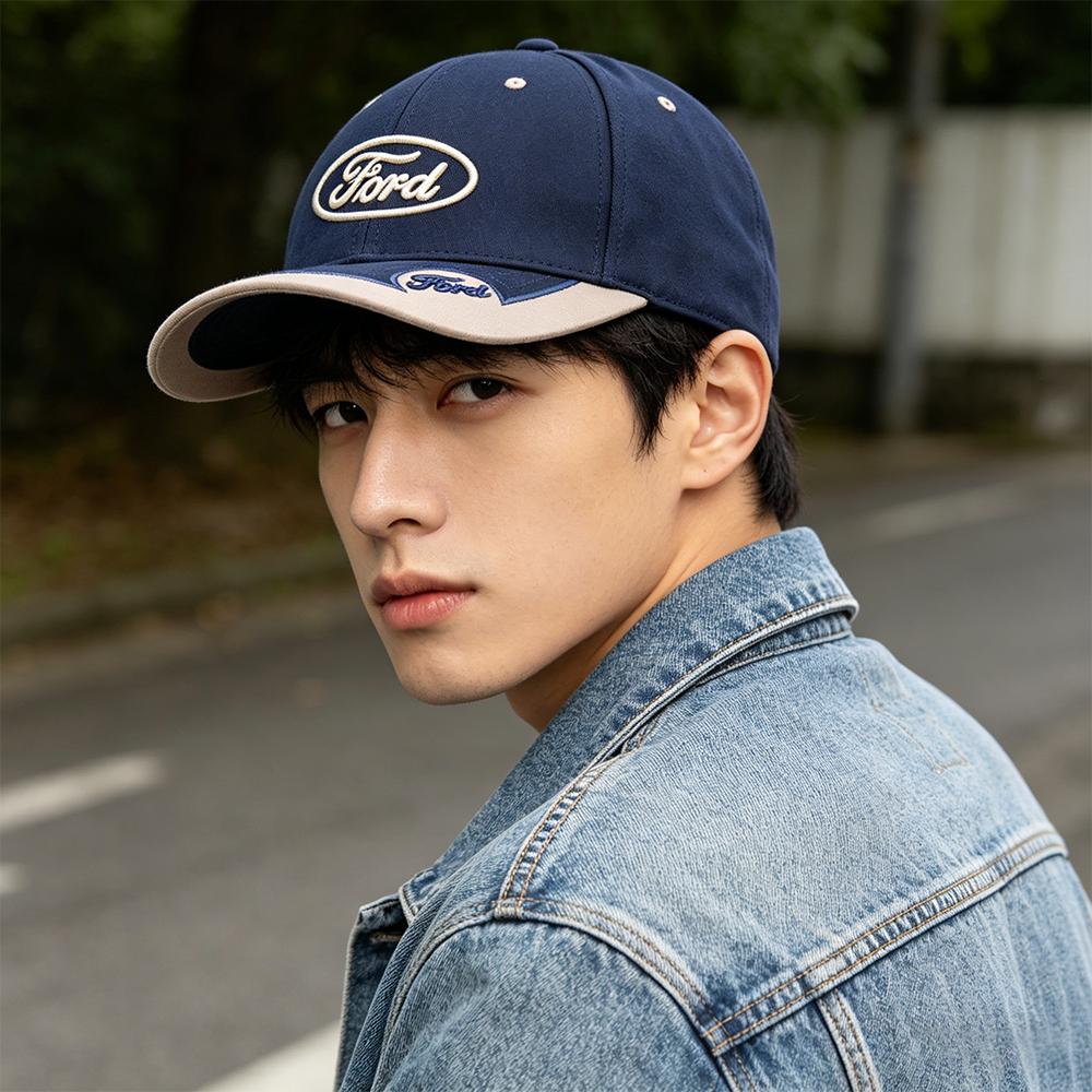 Car Logo Baseball Cap Adjustable Snapback Caps Men Women Casual Hat Valve Cap For Ford Fiesta  Mustang Fusion Focus Accessories