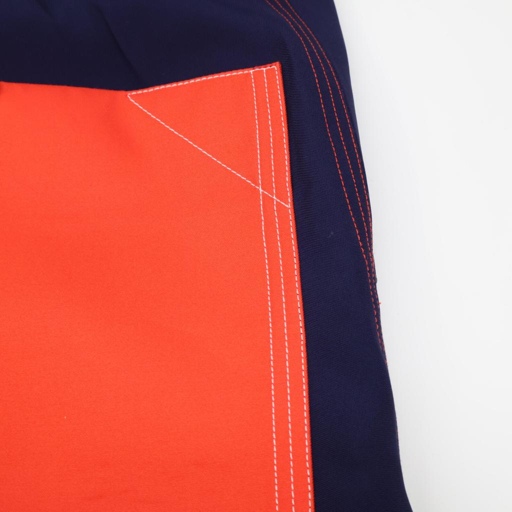 CELINE 2 1M60/6108 Navy Phoebe Back Pocket Stitch Slacks Bottoms 36 NavyUsed