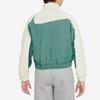 Nike Colorblock Outdoor Casual Sport Zip-Up Collar Windbreaker Kids Outerwear Green FN9134-361