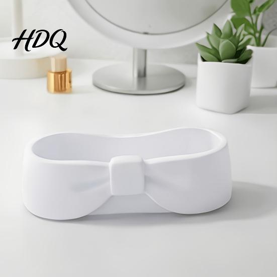 Schleifenförmige Aufbewahrungsbox Schleifenförmige Box 3D-gedruckt Zarte matte Textur Behälter