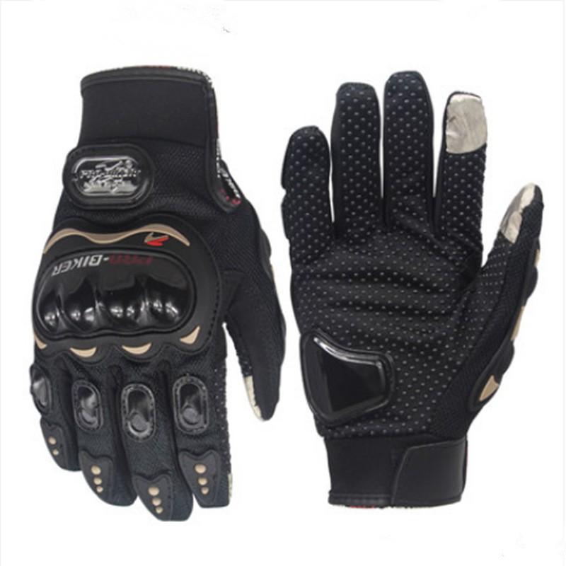 Full Finger Motorcycle Gloves Men Women - Anti-Slip Impact Protection Breathable Touchscreen Compatible Off-Road Riding