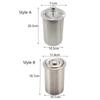 Spring Pressure Ham Press Maker Stainless Steel Meat Boiling Barrel Meat Press Cooker  Poultry