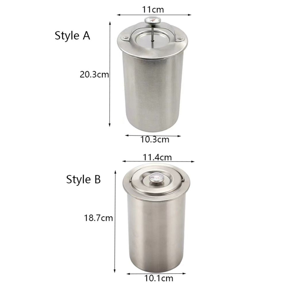 Met Thermometer Ham Pers Maker Roestvrij Staal Vlees Kookvat Vlees Pers Koker Varken