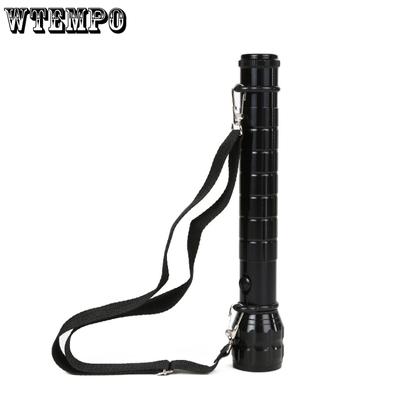 Telescopic Focus Aluminum Alloy Strong Light LED Flashlight CREE3 Section No. 1 Self-defense Home Outdoor Travel Gift