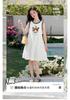 Girls' dress summer dress 2026 new stylish children's temperament princess dress girls' white sleeveless vest dress