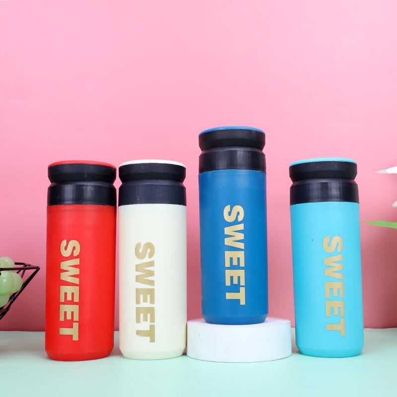 

Portable Double-Layer Glass Water Bottle