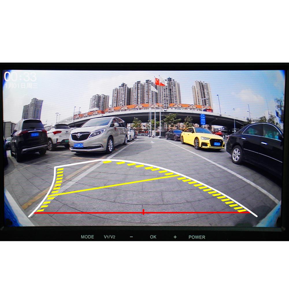 170 Degree Car Parking Rear View Camera 4089T Chips Night Vision Auto Reverse Backup Assistance Intelligent Dynamic Trajectory