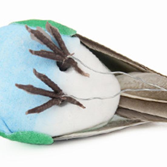 Exquisite Animal Model Cute Bird Ornament Christmas Colorful Craft Party Decoration for Indoor Outdoor