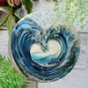 Metal Canvas Wall Art Tin Painting 20x20cm Handmade Home Decor Gift