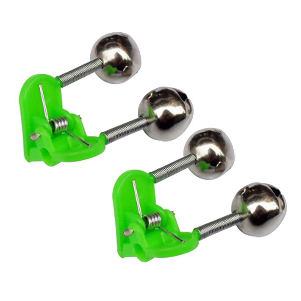 20/50PCS Clip On Fishing Rod Alarm Bells 46*32mm Bite Alarm Bells Fishing Bells Night Fishing