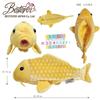 BESTEVER Wild Animal Pencil Plush Pencil Nishikigoi Golden Yamabuki 48137 Case, Pouch, Case, Carp, Carp,