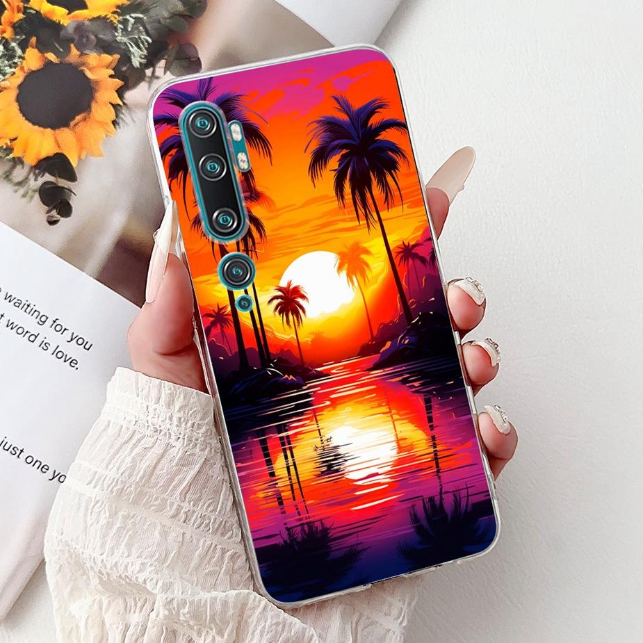 Für Xiaomi Mi CC9 Pro Hülle Mi Note 10 Pro Neue Luxus Bemalte Abdeckung Weiche Dünne Handyhülle Für Xiaomi Mi Note 10 Pro MiCC9Pro Schale