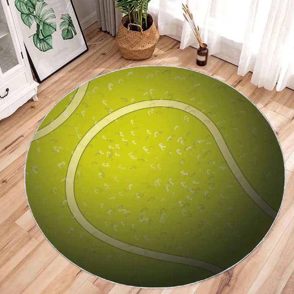 Soccer Ball Sports Decor Carpet, Soccer Ball Rug , Boys Bedroom Decor Floor Mat Soccer Ball, Soccer Ball Soccer Gifts Rug