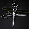 6.0" Naipusen Professional Hairdressing Scissors Set: Notch, Barber, Straight, Bangs, and Thinning Shears.