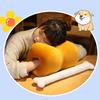 Mammoth Meat Plush Soft and Body Fun Toy, Chewy, Bone-in, Pillow, Cushion, Item, Event, Party, Halloween, Christmas, 422218cm