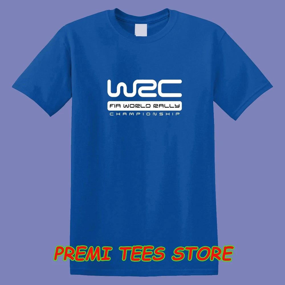 Мужская синяя футболка WRC Rally Размеры S-3XL M