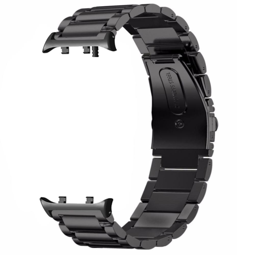 For Huawei Watch D2 Replacement Watch Strap Three-Bead Solid Stainless Steel Wrist Band