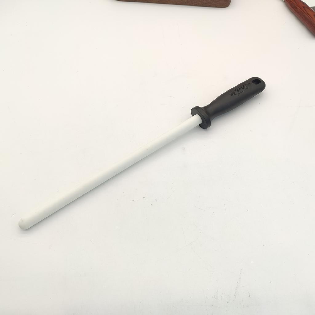 8-12inch Ceramic Sharpening Rod Stick Sharpener Stone Tool For Kitchen Knife Scissors