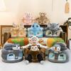 1 Stück Kleinkind-Nest-Puff Waschbar Ohne Füllung Süßes Baby-Sofa Stützsitzbezug Plüschstuhl Sitzlern-Stuhl Fütterungsstuhl
