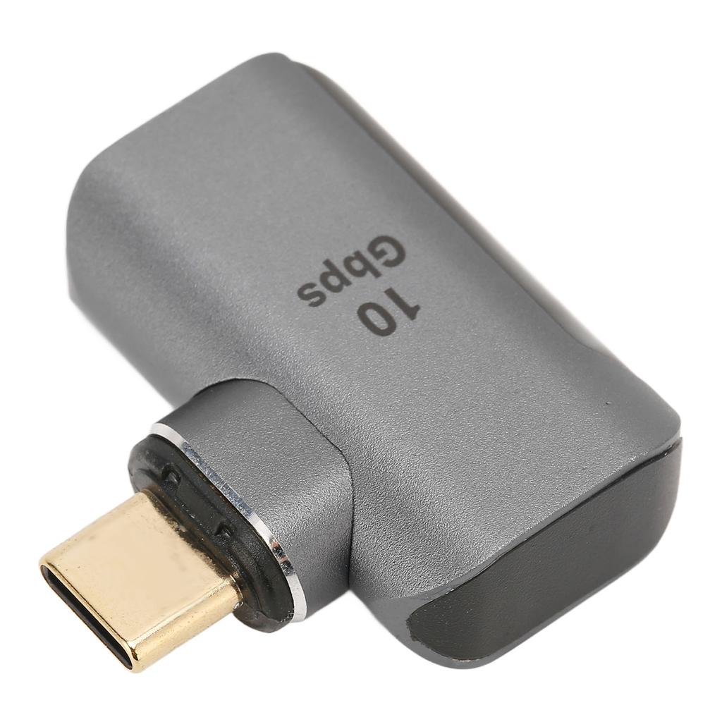 Magnetic Type C to USB Adapter 24pin Gold Plated Aluminum Housing 8K 60Hz Light Grey USB3.1 Adapter