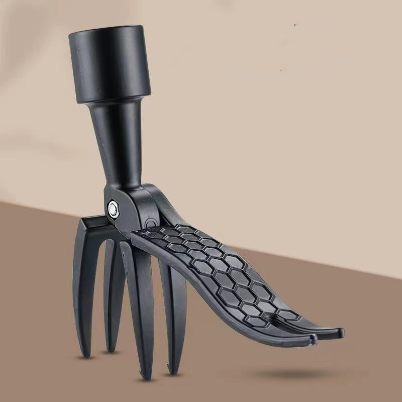 Stand Up Weed Puller Tool Aluminum Claw Manual Weed Remover Tool For Outdoor Garden Lawn Garden Digging Weeder Removal Accessory