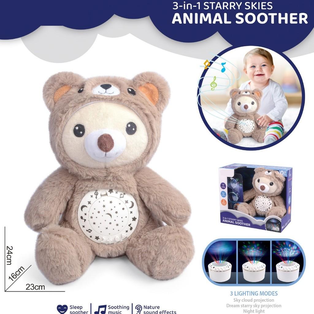 Soft Plush Sheep Dream Light Projector For Babies Sleep Aid And Nighttime Relaxation