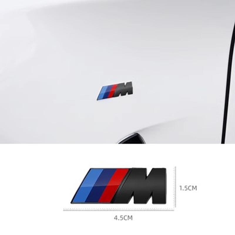 3D ABS M Odznaka Stylizacja Samochodu Nadwozie Dekoracja Tylnej Klapy Bagażnika Naklejka Akcesoria do Modyfikacji Samochodu Dla BMW M Power Performance M3 M5 X1 X3 X5