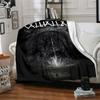 1pc Valhalla Throw Blanket Soft Flannel, Cozy All Season Polyester Perfect for Home, Office